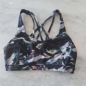 Lululemon Free To Be Serene Bra in Glacier Camo Starlight Multi